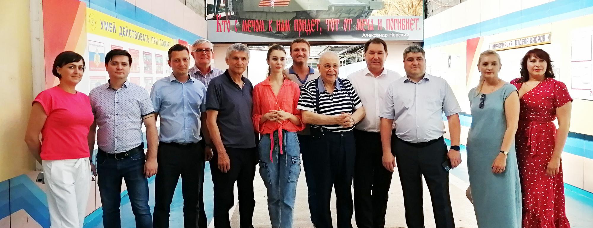 29 июня на завод «Алмаз» приехал необычный и очень известный гость!